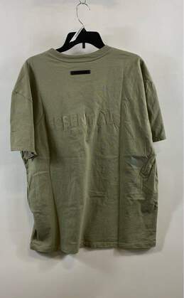 Essentials Mens Green Cotton Crew Neck Short Sleeve Pullover T-Shirt Size Medium alternative image