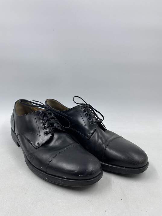 Salvatore Ferragamo Black Loafer Dress Shoe Men 9 image number 1