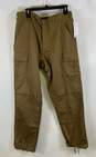 NWT Urban Outfitters Mens Brown Flat Front Low Rise Pockets Cargo Pants Size M image number 1