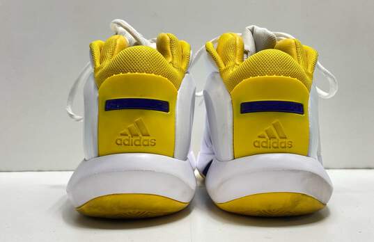 adidas Crazy 1 Lakers Home (2022) White Athletic Shoes Men's SZ 12 image number 4