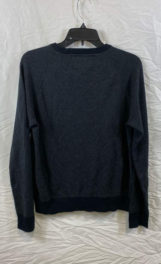 Original Penguin Mens Blue Long Sleeve Crew Neck Pullover Sweater Size M image number 2