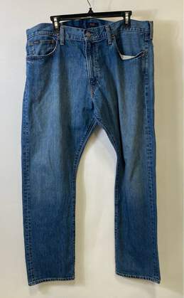 Polo Ralph Lauren Mens Blue Medium Wash Denim Straight Leg Jeans Size 38