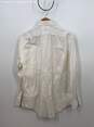 Ermenegildo Zegna Men's Long Sleeved Button Down Shirt-Off White-Sz 43/17 image number 3