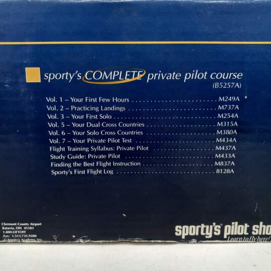 Sporty's Pilot Shop Learn to Fly Private Pilot Course VHS Tapes image number 7