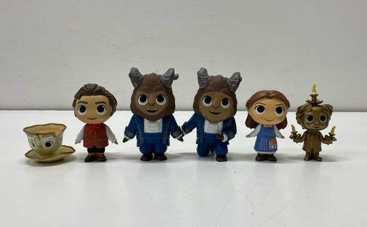 Funko Disney Mystery Minis Beauty & The Beast Lot Of 6 image number 1