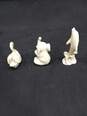 4 Lenox Ivory & Gold Porcelain Figurines In Box image number 8