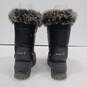 Women's Black Winter Boots Size 9 image number 5