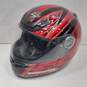 Scorpion Cycle EXO-400 Red/Black/Silver Motorcycle Helmet Size S / 6 7/8 - 7 image number 1