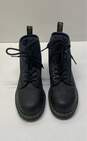 Dr. Martens Black Leather Steel Toe Safety Lace Up Boots Women's Size 7 M image number 5