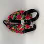 NWT Juicy Couture Womens Multicolor Floral Rose Print Zipper Backpack Bag Purse image number 2