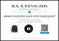 Armani Collezioni Black Wool Blazer Jacket Men's Size 42 image number 3