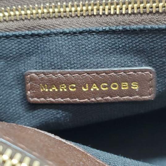 Marc Jacobs Quilted Brown Leather Shoulder Bag image number 6