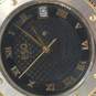 ESQUIRE 300441A Two Toned W/ Black Dial Swiss Watch image number 2