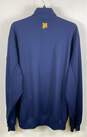 Makaveli Branded Mens Blue Pockets Long Sleeve Full Zip Track Jacket Size Large image number 2