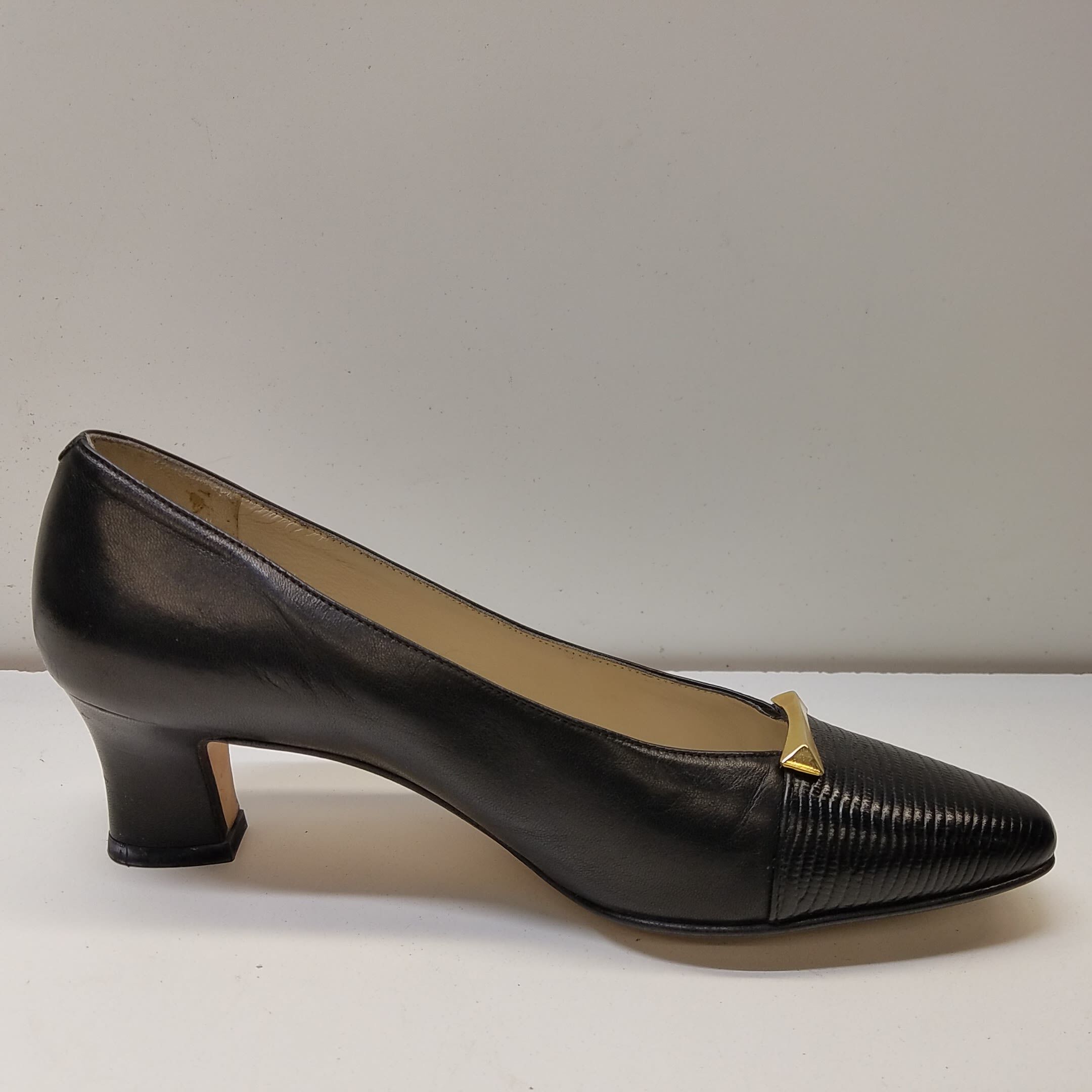 Women's Sylt Pump In Black Leather | Bally