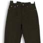 Zara Womens Brown Straight Leg Jeans Pants Size 2 image number 3