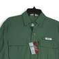 NWT Gander Mountain Mens Green Collared Long Sleeve Button-Up Shirt Size Small image number 3