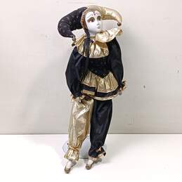 Collectible Musical Court Jester  Doll