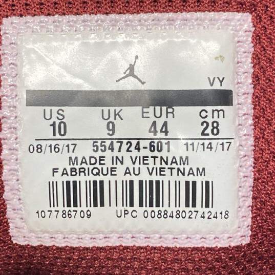 Air Jordan 1 Mid Reverse Banned Multicolor Sneaker Shoe Men 10 image number 7