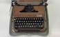 Olympia Vintage Werke AG Brown Typewriter image number 4