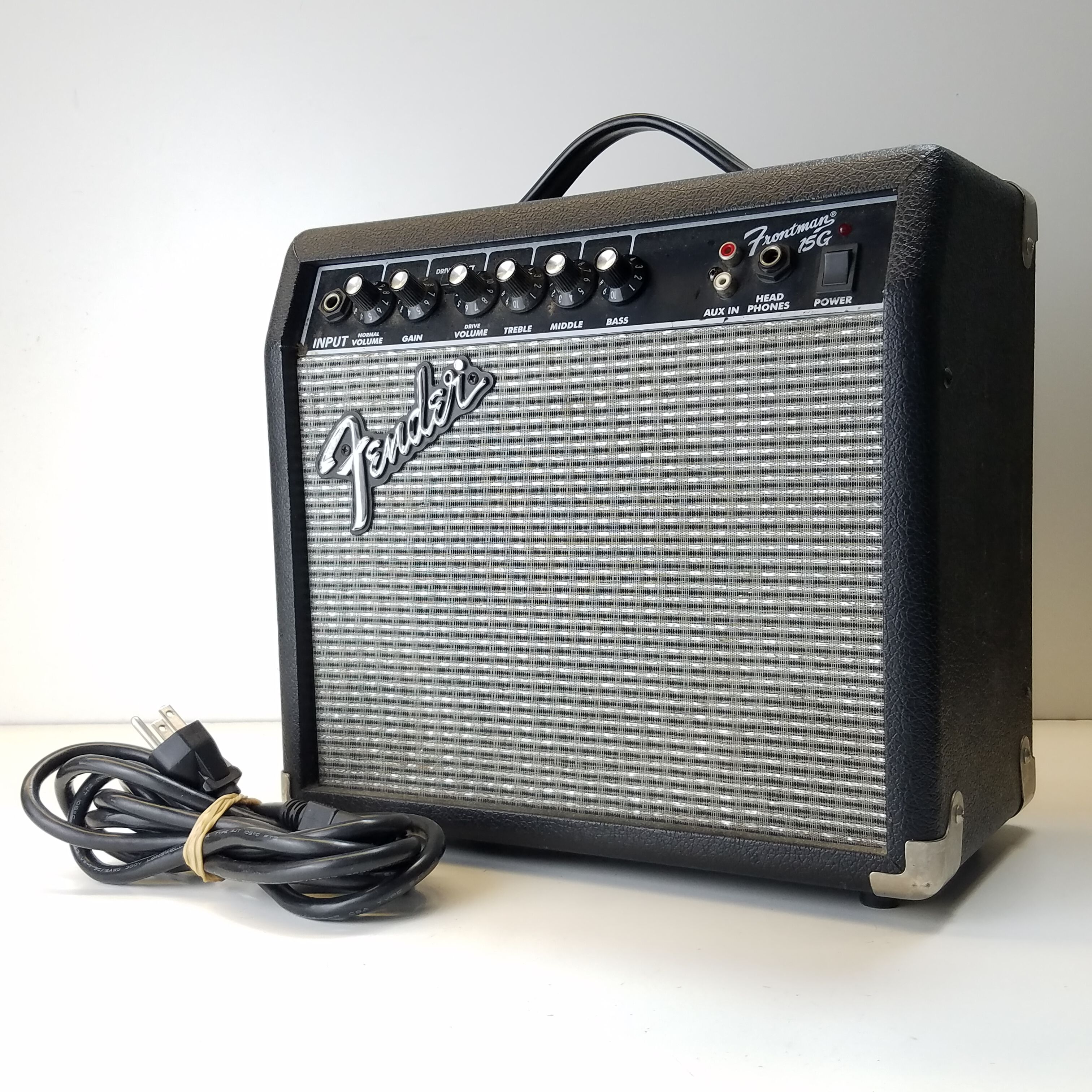 Buy the Fender Frontman 15G Guitar Amp Black | GoodwillFinds