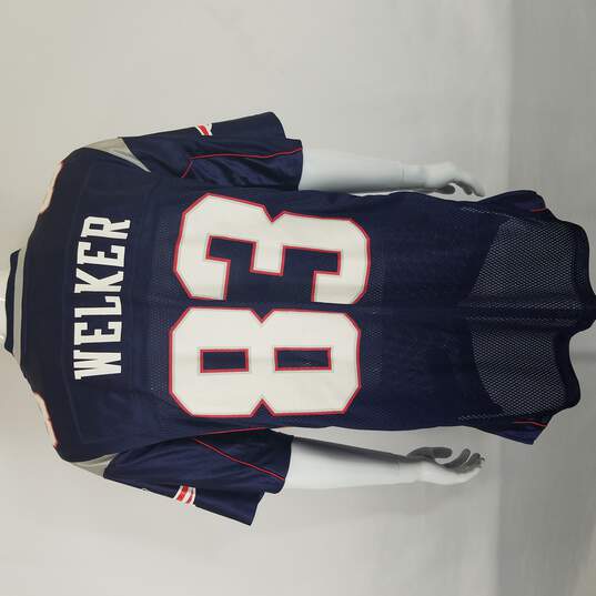 Buy the NFL Men Blue Wes Welker Jersey L