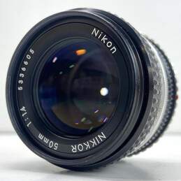 Nikon NIKKOR AI-S AIS 50mm f/1.4 Prime MF Standard Camera Lens