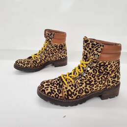 Sam Edelman Women's Tamia Animal Print Ankle Boots Size 7