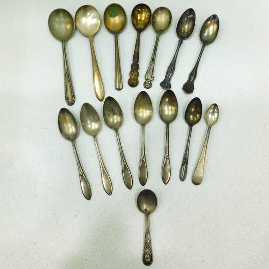 Vintage Silver Plated Spoons Mixed Lot image number 1