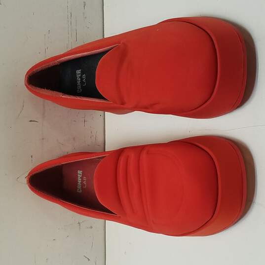 Camper Lab Red Platform Loafers W 8 | 38 image number 6