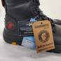 ROCKROOSTER Men's Knox Black 7in Steel Toe Leather Work Boots Size 11 NWT image number 6