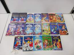 Bundle Of 19 Assorted Disney VHS Movies