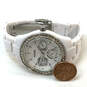 Designer Fossil ES-1967 Rhinestone Chronograph Dial Analog Wristwatch image number 1