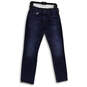 Womens Blue Denim Medium Wash 5-Pocket Design Straight Leg Jeans Sz W29 L30 image number 1