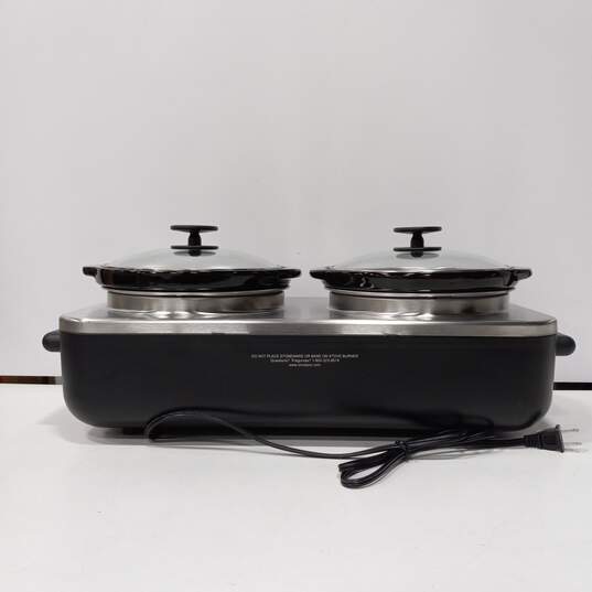 Dual Crockpot Cooker - household items - by owner - housewares sale -  craigslist