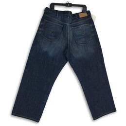 NWT Calvin Klein Jeans Mens Dark Blue Denim Straight Leg Jeans Size 40 alternative image