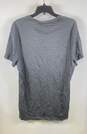 NWT Calvin Klein Womens Gray Cotton Body Fit Short Sleeve T-Shirt Size X Large image number 2