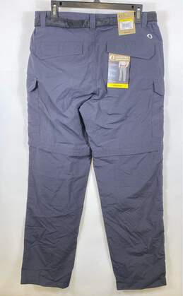 NWT American Outdoorsman Mens Blue Convertible Hiking Cargo Pants Size M alternative image