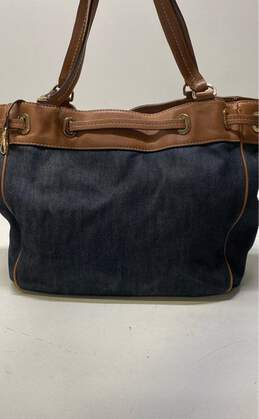 Michael Kors Denim and Leather Tote Bag alternative image