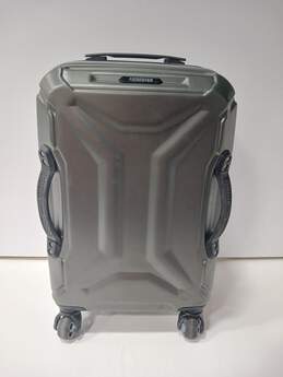 American Tourister Gray Expandable Hardshell Luggage with Spinner