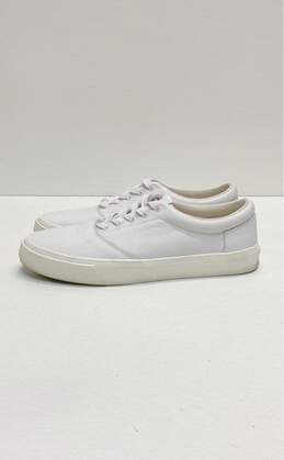 Toms Fenix Lace White Leather Sneakers Women 8.5