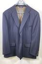 Joseph & Feiss Mens Blue Long Sleeve Single Breasted Notch Lapel Blazer Size 52R image number 1