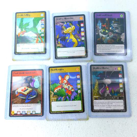 Mixed Lot Of Neopet Battledome  Cards image number 5