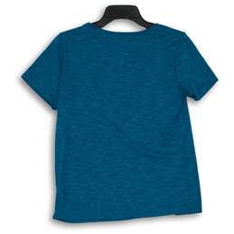 Women's Nike Teal Dri-Fit Pullover T-Shirt Size Medium alternative image