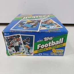 2lb Bundle of Topps 1993 Football Series 1 Trading Cards IOB alternative image