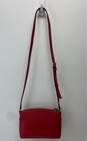 Kate Spade Red Leather Zip Small Crossbody Bag image number 2