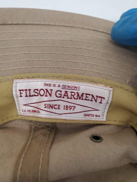 Filson Garment  Alan Cricket Hat - Khaki/Navy size-M used image number 3