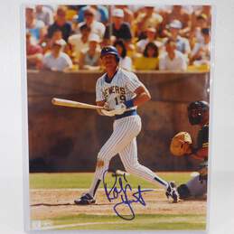 HOF Robin Yount Autographed 8x10 w/ COA Milwaukee Brewers alternative image