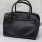 Kate Spade New York Womens Perri Lane Delaney Black Leather Satchel Handbag image number 2