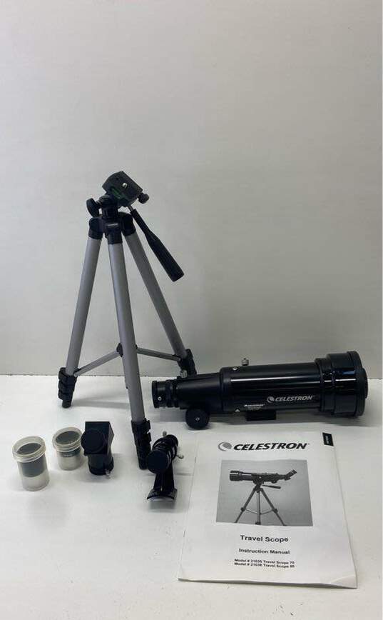 Celestron 70mm Travel Scope Portable Refractor Telescope image number 2